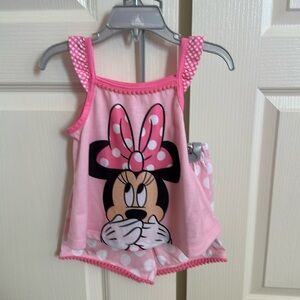 NWT Disney Minnie Mouse pajama set - 2T